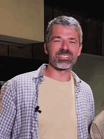 Luca Argentero Hello GIF