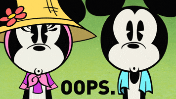 Sorry Uh Oh GIF by Mickey Mouse