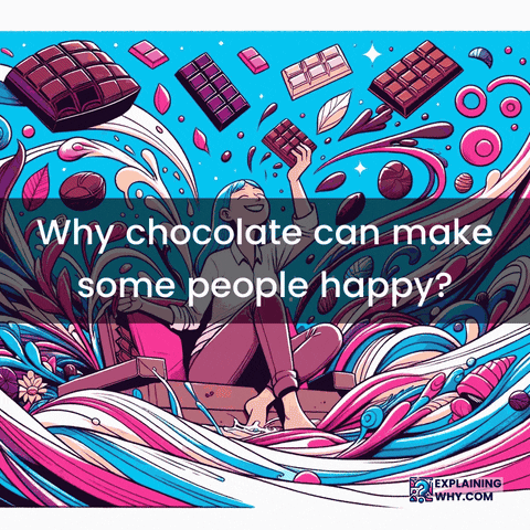 Chocolate Happiness GIF by ExplainingWhy.com