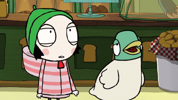 Lets Eat Wow GIF by Sarah & Duck