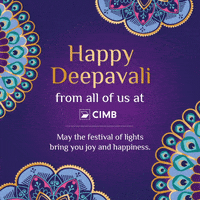 Festival Of Lights Diwali GIF by CIMB Bank