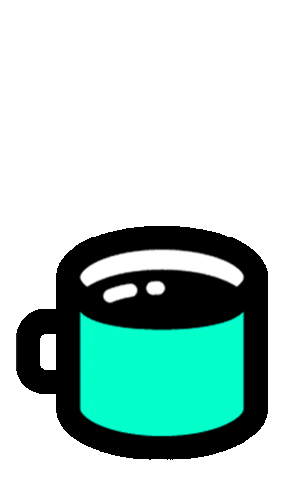 Cafe Coffe Sticker by Ta-DaaaStudio