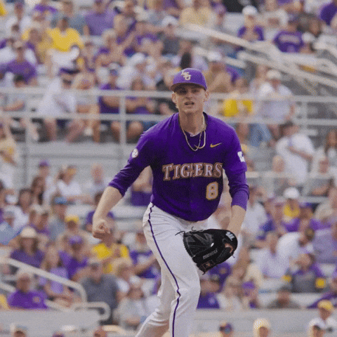 Yell College Sports GIF by LSU Tigers