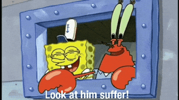 Mr Krabs Laugh GIF