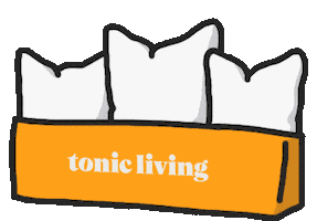 Pillow Sticker by Tonic Living