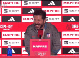 Diego Simeone Laughing GIF