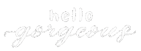 Lettering Hello Sticker