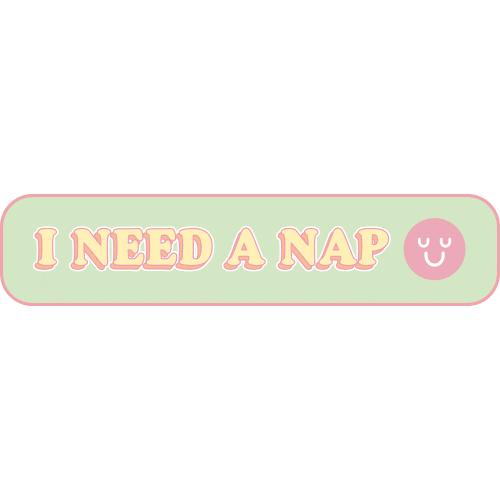 Sleepy Sticker by Friends of Sally