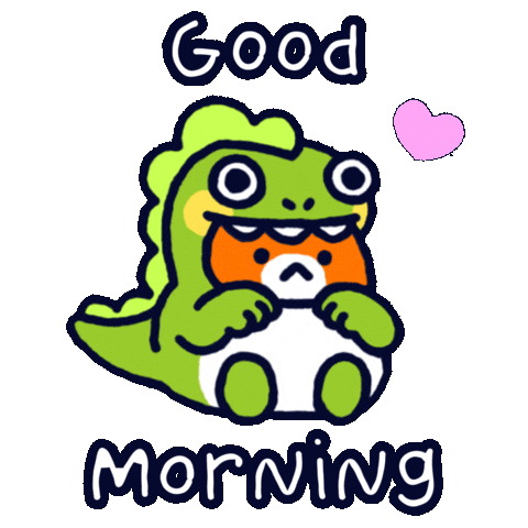 Good Morning Sticker Sticker