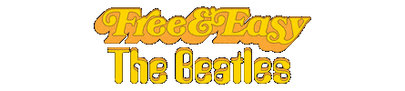 The Beatles Sun Sticker by Free & Easy