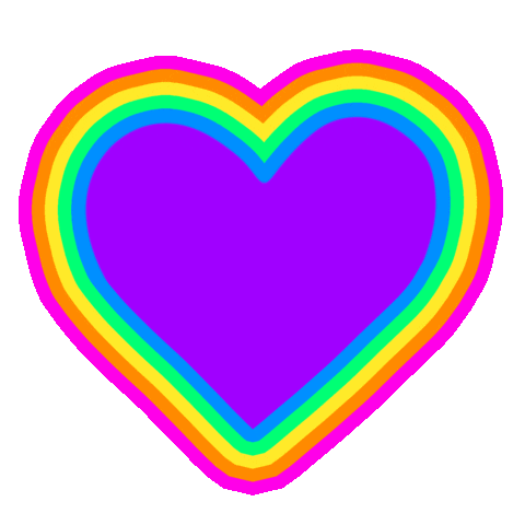 I Love You Hearts Sticker by megan lockhart