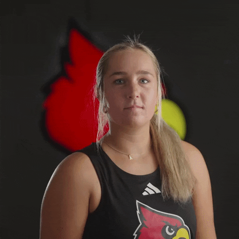 Womens Tennis GIF by Louisville Cardinals