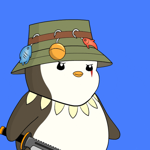 War Fight GIF by Pudgy Penguins