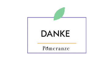 Pomeranze Kaffeebar Sticker