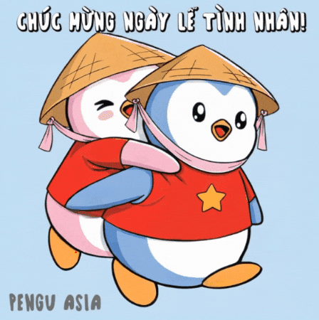 Happy Valentines Day GIF by Pengu Asia