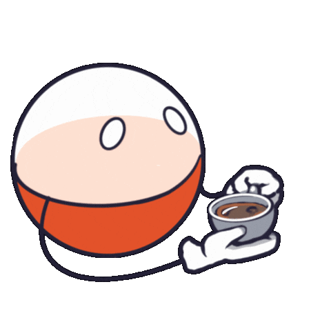 Coffee Time Sticker by Sumplong