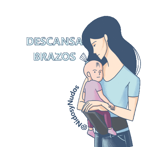 Mom Mama Sticker by Nidos Y Nudos