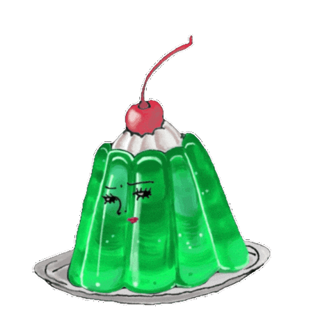 Jell-O Dessert Sticker