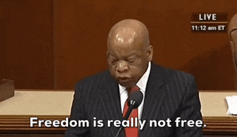 John Lewis Freedom GIF by GIPHY News