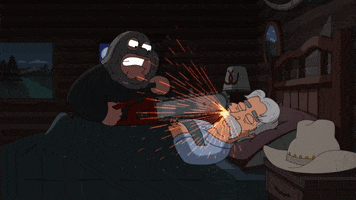 Sam Elliott Chainsaw GIF by Family Guy