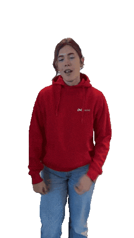 Hoodie Leren Sticker by Ontmoeting