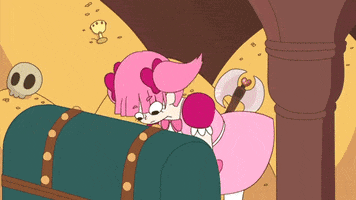 treasure hunt animation GIF by Channel Frederator