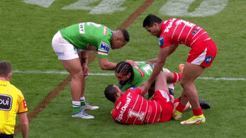 Nrl Smile GIF by Canberra Raiders