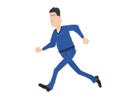 Run Sticker