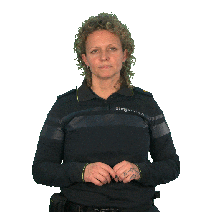 Omhoog Sticker by Politie Zeeland-West-Brabant