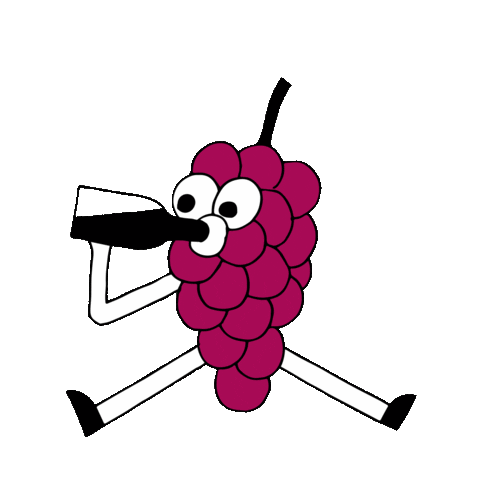 Happy Wine Sticker by wardcoertjens