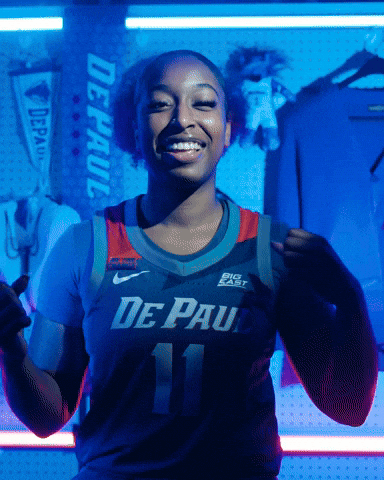 Womens Basketball GIF by DePaul Athletics