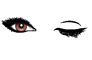 Detailed Lashes by Sharna Alicia Sticker
