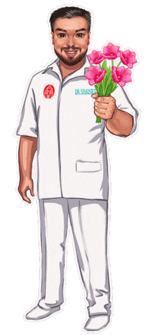 Doctor Цветы Sticker by Oleg Shadskiy