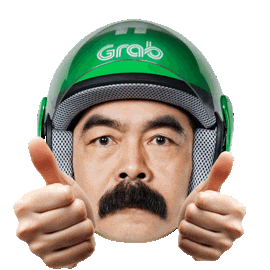 Adam Grabfood Sticker by Grab Indonesia