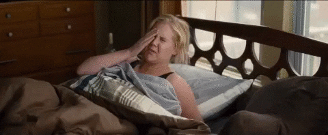Hang Over Amy Schumer GIF by Trainwreck - Find & Share on GIPHY