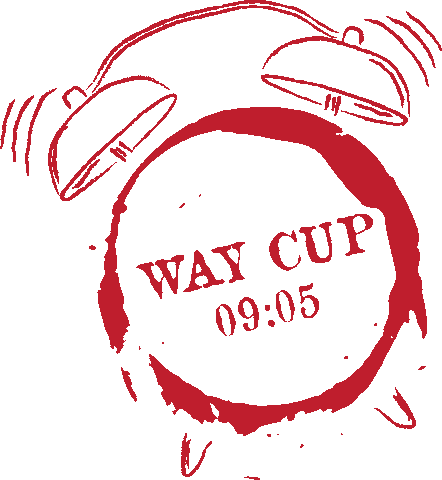 Way Cup Roaster Sticker