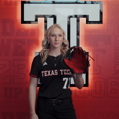 Timber Hensley GIF by Texas Tech Softball