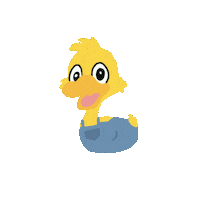 Duck Overalls Sticker