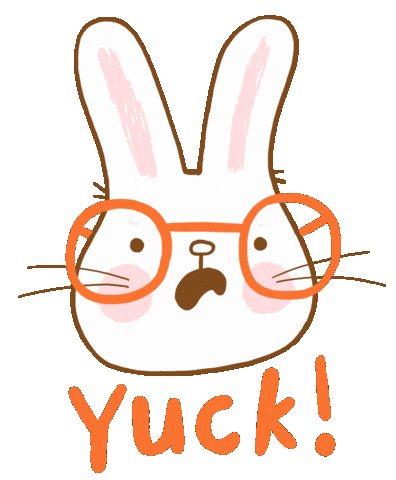 Judgybunny Sticker by Linzie Hunter