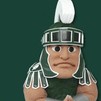Michigan Football Party GIF by Michigan State Athletics