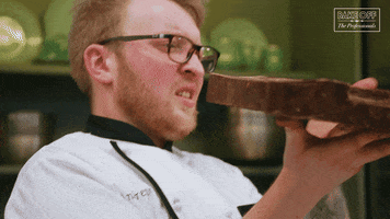 Look Observe GIF by The Great British Bake Off