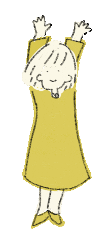 Happy Girl Sticker