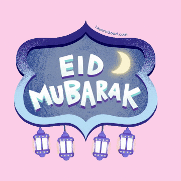 Celebration Greeting GIF by LaunchGood