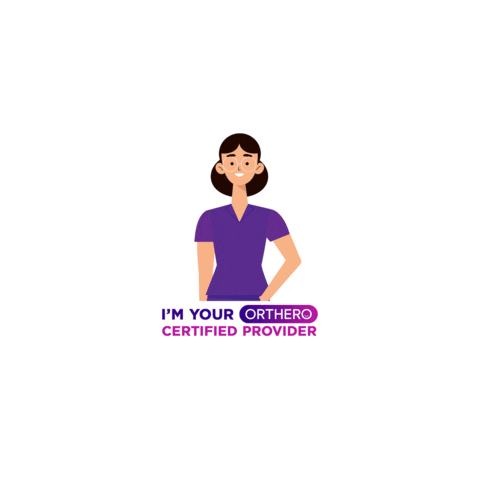 Orthero Clear Aligners Sticker