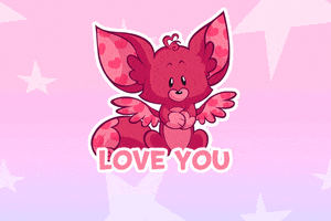 I Love You Hearts GIF by Neopets
