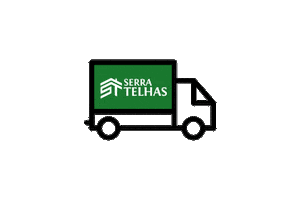 Serra telhas Sticker