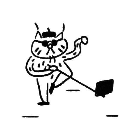 Selfie Sticker by Vild Agency