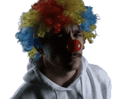 Sad Clown Sticker