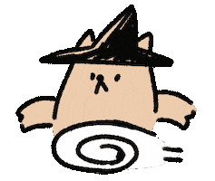 Magic Broom Sticker