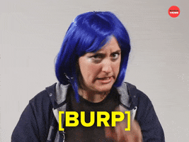 Poop Burp GIF by BuzzFeed